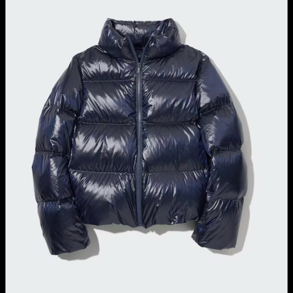 Uniqlo Women’s Ultra Light Down Jacket in Shiny Blue-size XS